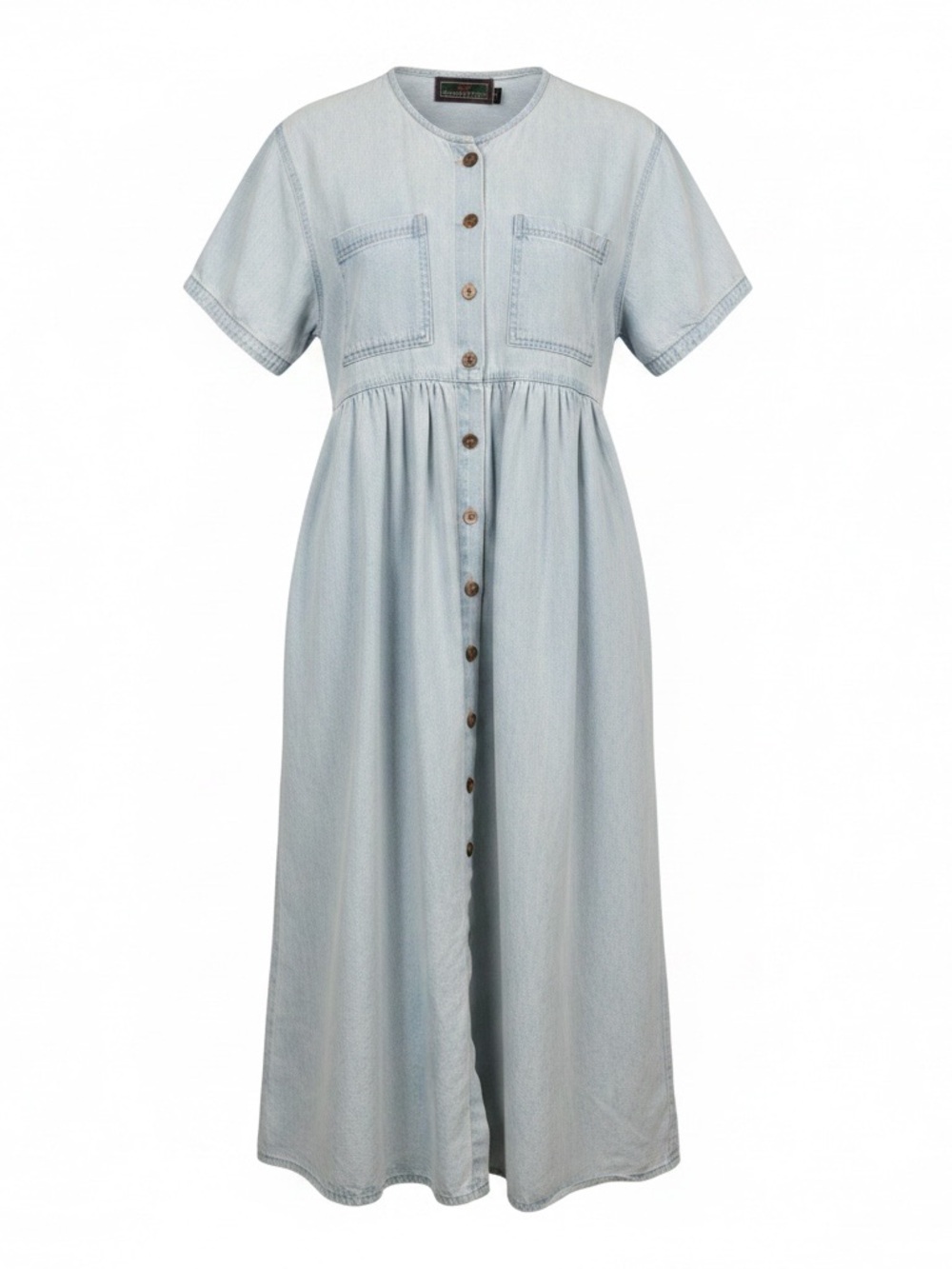 Vintage higher state denim wash dress
Size M